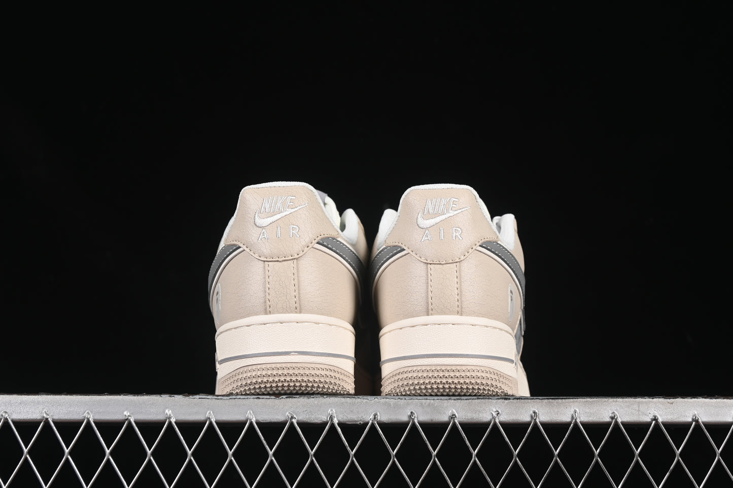 Bape x Nike Air Force 1 Low “Beige/Grey” - Luxjewelss