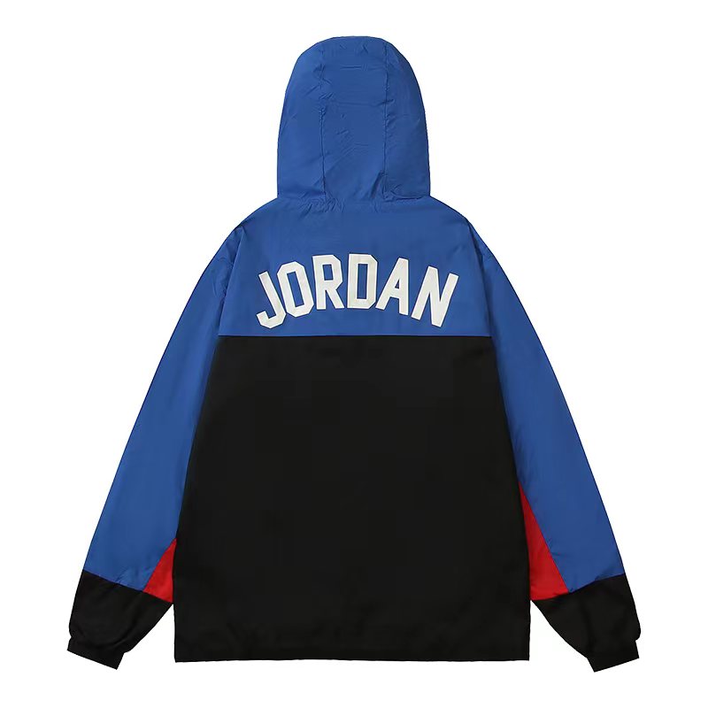 Jordan Half-Zip Windbreaker - Luxjewelss 