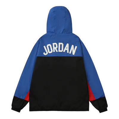 Jordan Half-Zip Windbreaker - Luxjewelss 