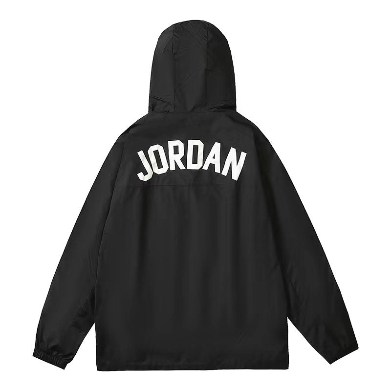 Jordan Half-Zip Windbreaker - Luxjewelss 