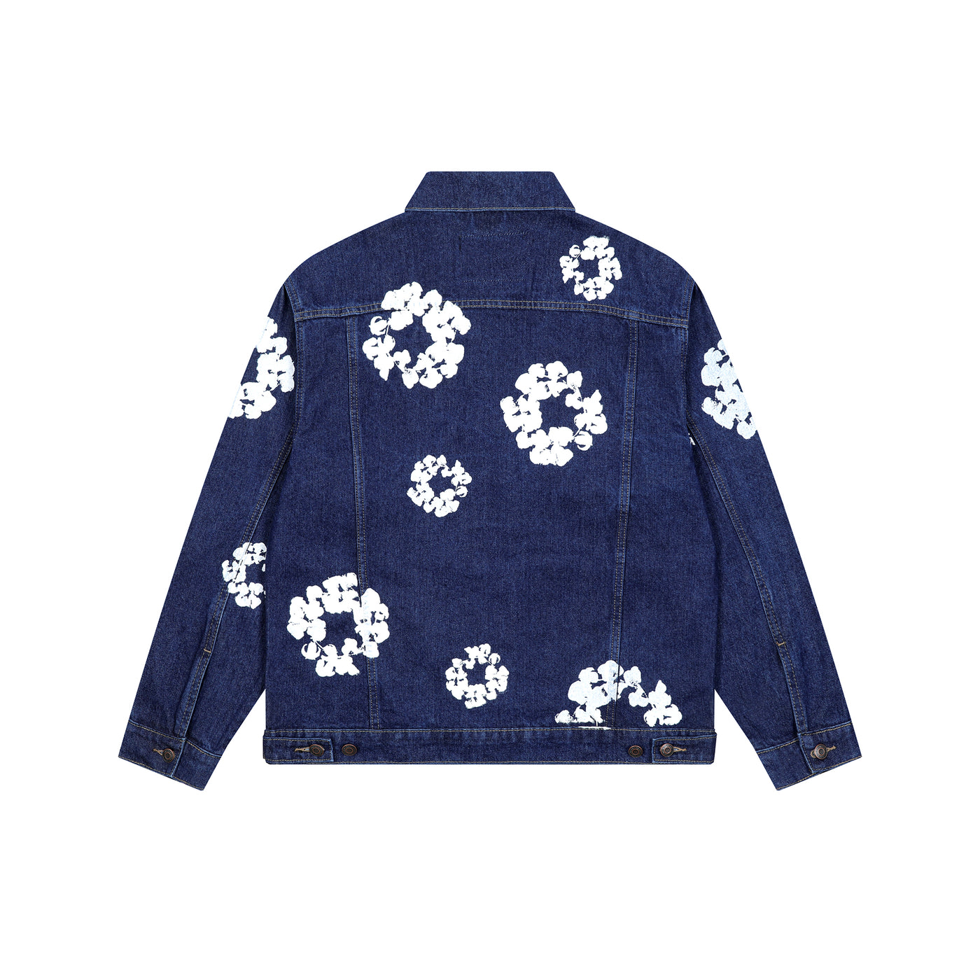 Levi’s x Denim Tears Cotton Wreath Trucker Jacket - Luxjewelss 