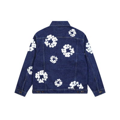 Levi’s x Denim Tears Cotton Wreath Trucker Jacket - Luxjewelss 