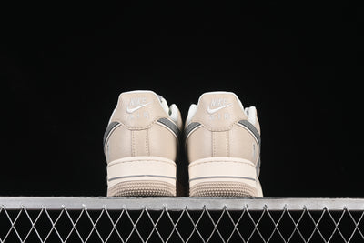 Bape x Nike Air Force 1 Low “Beige/Grey” - Luxjewelss 