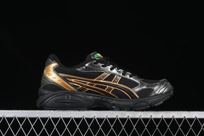 ASICS GEL-Kayano 14 “Seek Your Truth” – Black/Gold - Luxjewelss 