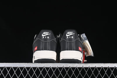 Nike Air Force 1 Low x Supreme – Shadow Grey/Black/White - Luxjewelss 