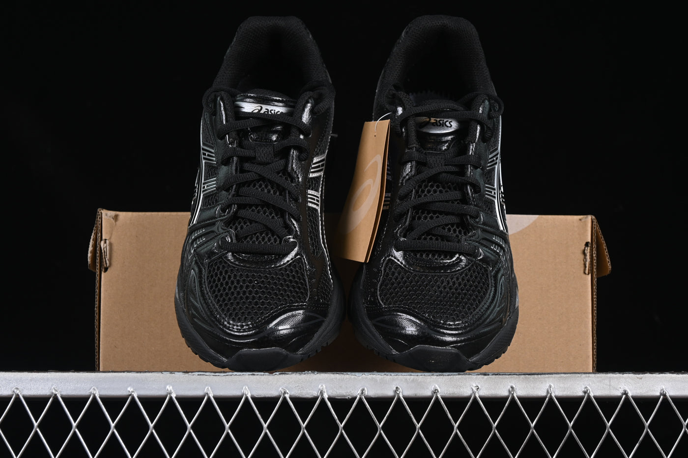 ASICS GEL-Kayano 14 “Triple Black” – Black/Silver - Luxjewelss 