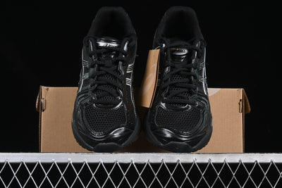 ASICS GEL-Kayano 14 “Triple Black” – Black/Silver - Luxjewelss 