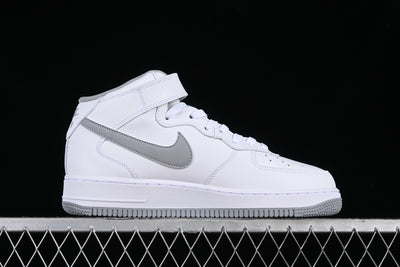 Nike Air Force 1'07 Mid - White Corduroy Edition - Luxjewelss 