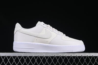 Nike Air Force 1'07 Low - White Corduroy - Luxjewelss 