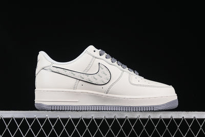 Nike Air Force 1 Low – Custom “Stussy Monogram” Edition - Luxjewelss 