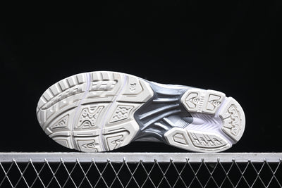 Asics Gel-Kayano 14 – Triple White / Metallic Silver - Luxjewelss 