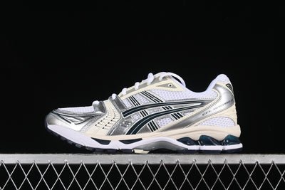 Asics Gel-Kayano 14 – White/Black Silver - Luxjewelss 