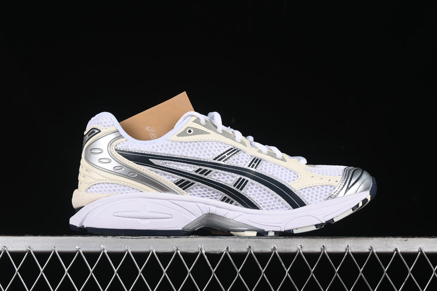 Asics Gel-Kayano 14 – White/Black Silver - Luxjewelss 