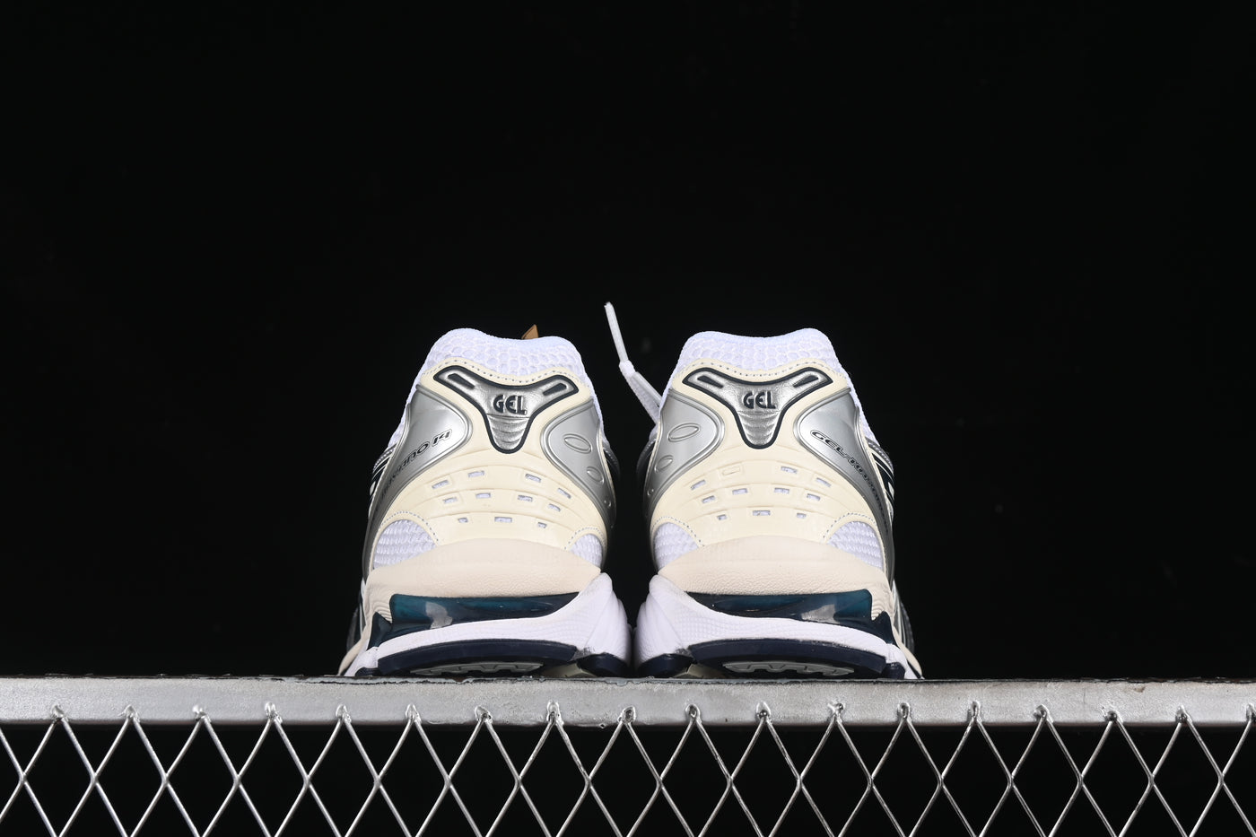 Asics Gel-Kayano 14 – White/Black Silver - Luxjewelss 