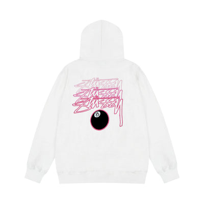Stussy Neon 8-Ball Hoodie - Luxjewelss 