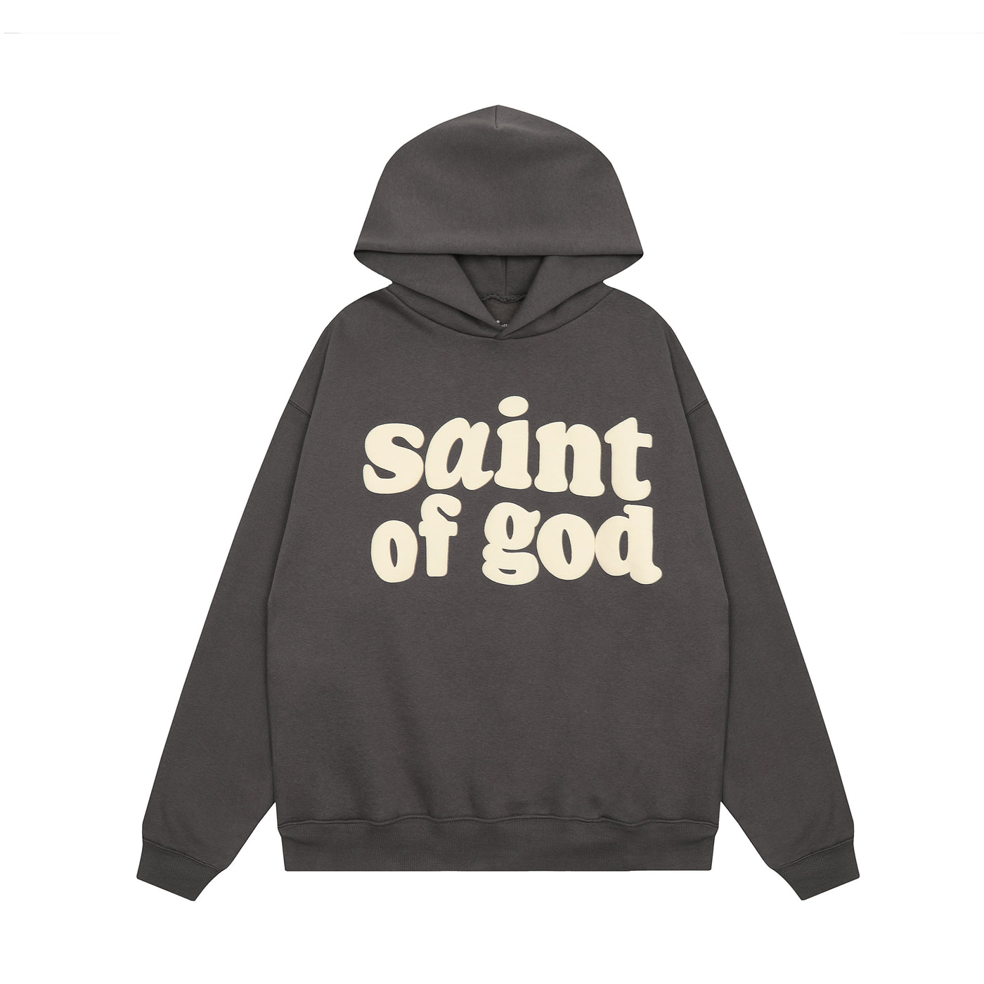 Saint of God Hoodie Oversized Faith Streetwear Look | Luxjewelss