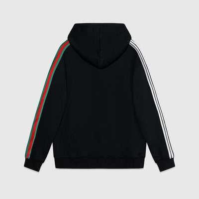 Adidas x Gucci Black Trefoil Hoodie - Luxjewelss 