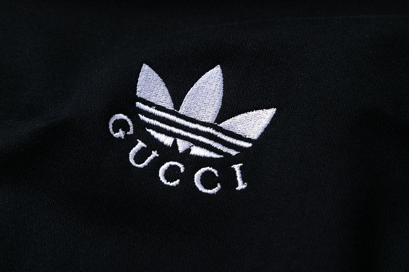 Adidas x Gucci Black Trefoil Hoodie - Luxjewelss 