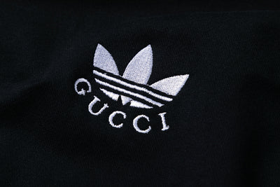 Adidas x Gucci Black Trefoil Hoodie - Luxjewelss 