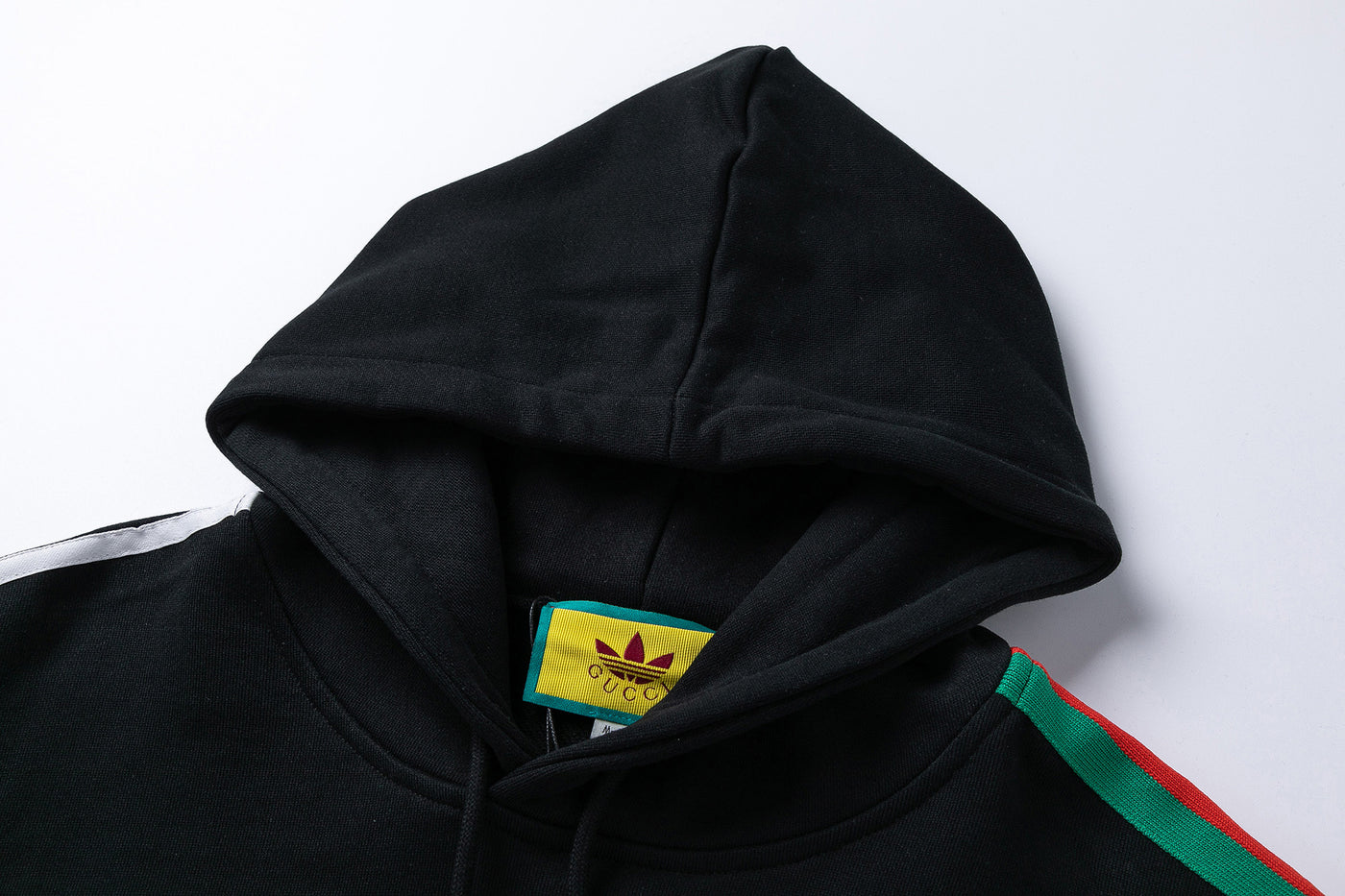 Adidas x Gucci Black Trefoil Hoodie - Luxjewelss 