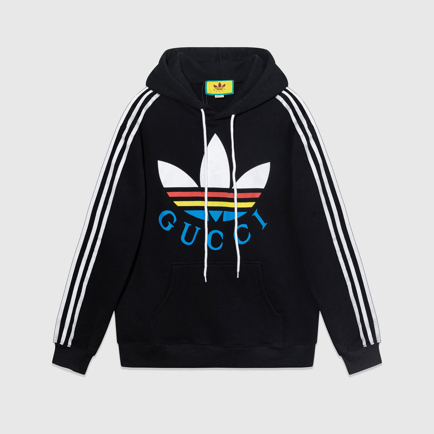 Adidas x Gucci Trefoil Hoodie - Luxjewelss 