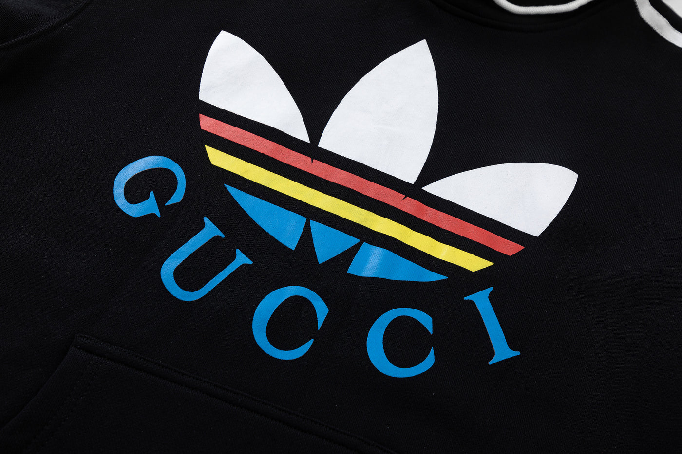Adidas x Gucci Trefoil Hoodie - Luxjewelss 