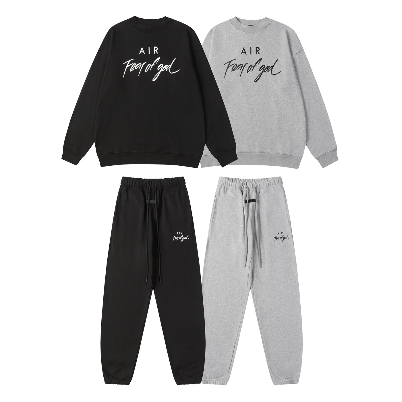 AIR Fear of God Essentials Tracksuit Set - Luxjewelss 