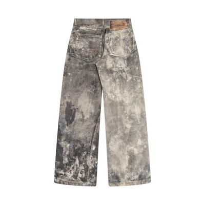 Acne Studios Loose Fit Grey Denim Straight Leg Jeans | Luxjewelss