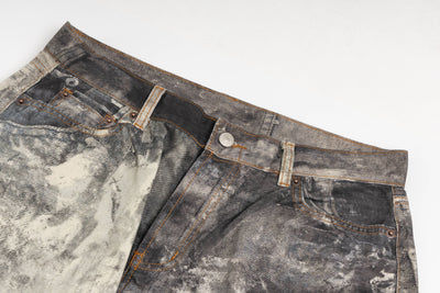 Acne Studios Loose Fit Grey Denim Straight Leg Jeans | Luxjewelss
