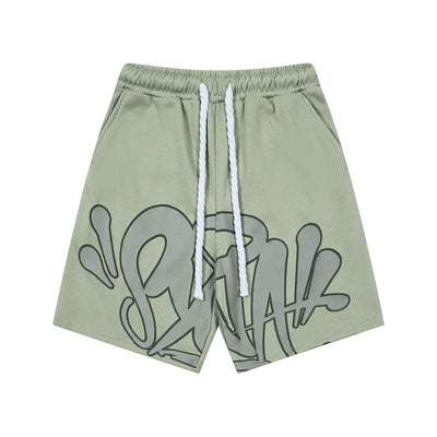 Syna World Logo Shorts - Luxjewelss 