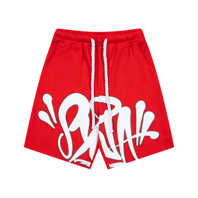 Syna World Logo Shorts - Luxjewelss 