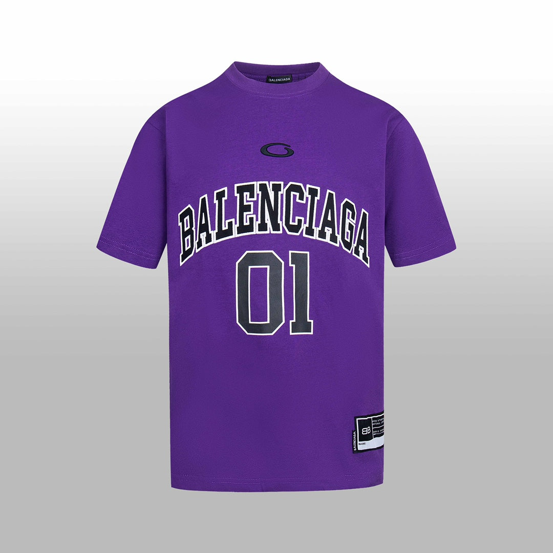 Balenciaga Men's Basketball Oversized T-Shirt | Luxjewelss