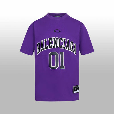 Balenciaga Men's Basketball Oversized T-Shirt | Luxjewelss