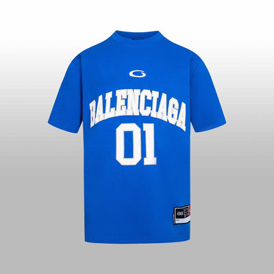 Balenciaga Men's Basketball Oversized T-Shirt | Luxjewelss