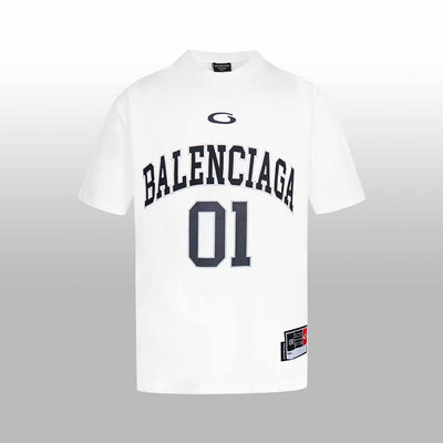 Balenciaga Men's Basketball Oversized T-Shirt | Luxjewelss