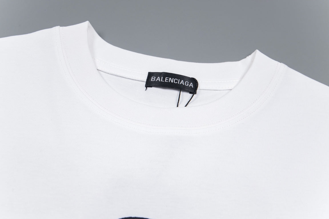 Balenciaga Men's Basketball Oversized T-Shirt | Luxjewelss